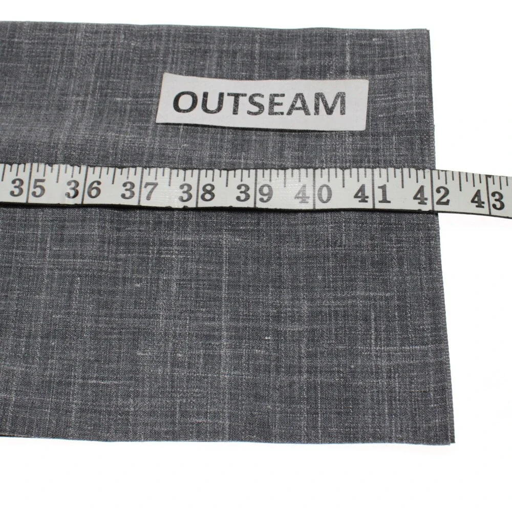 Meyer NWT Dress Pants Size 50 (US 34) Bonn in Gray Polyester Wool Blend